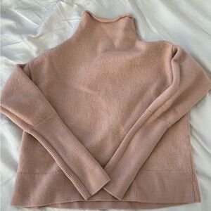 Cozy Dusty Rose Women's Merino Sweater Artizia
